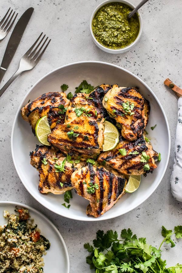Cilantro Lime Chicken for your Labor Day Traditions.