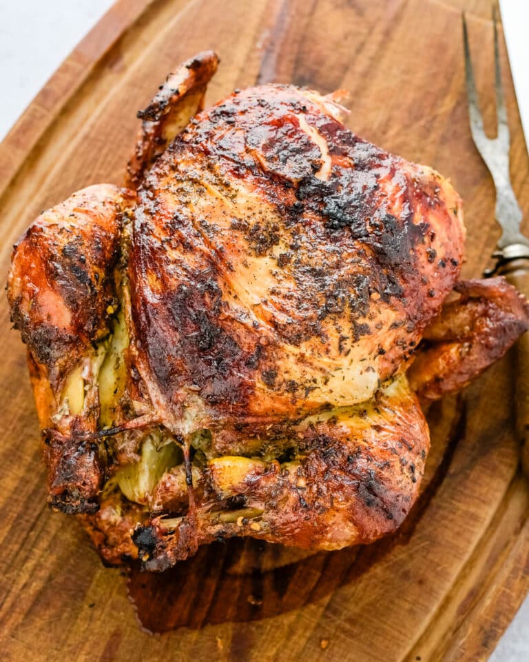 How to Rotisserie Chicken on a grill