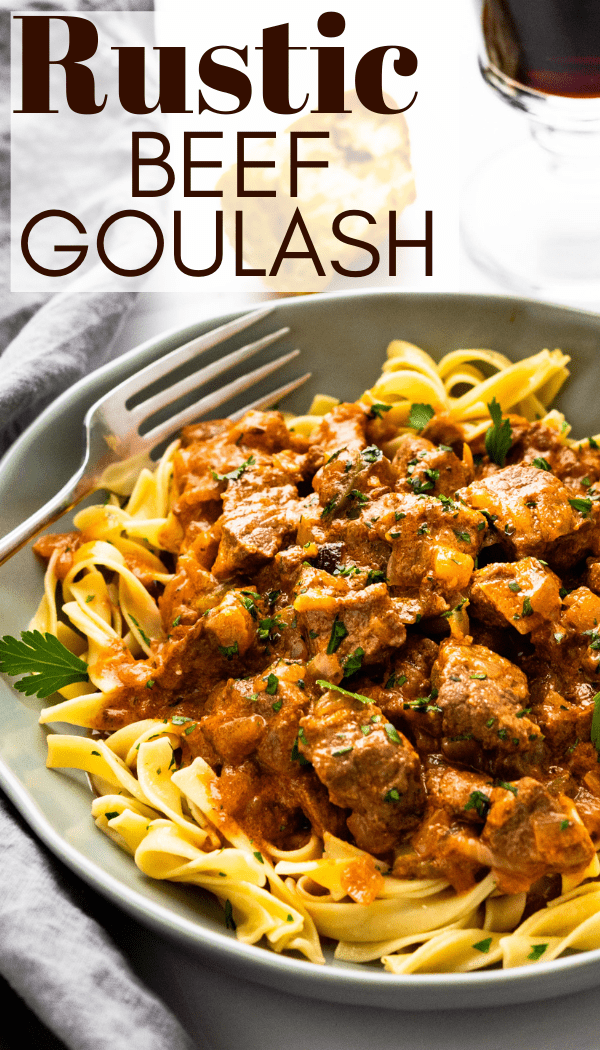 a pin of classic beef goulash.