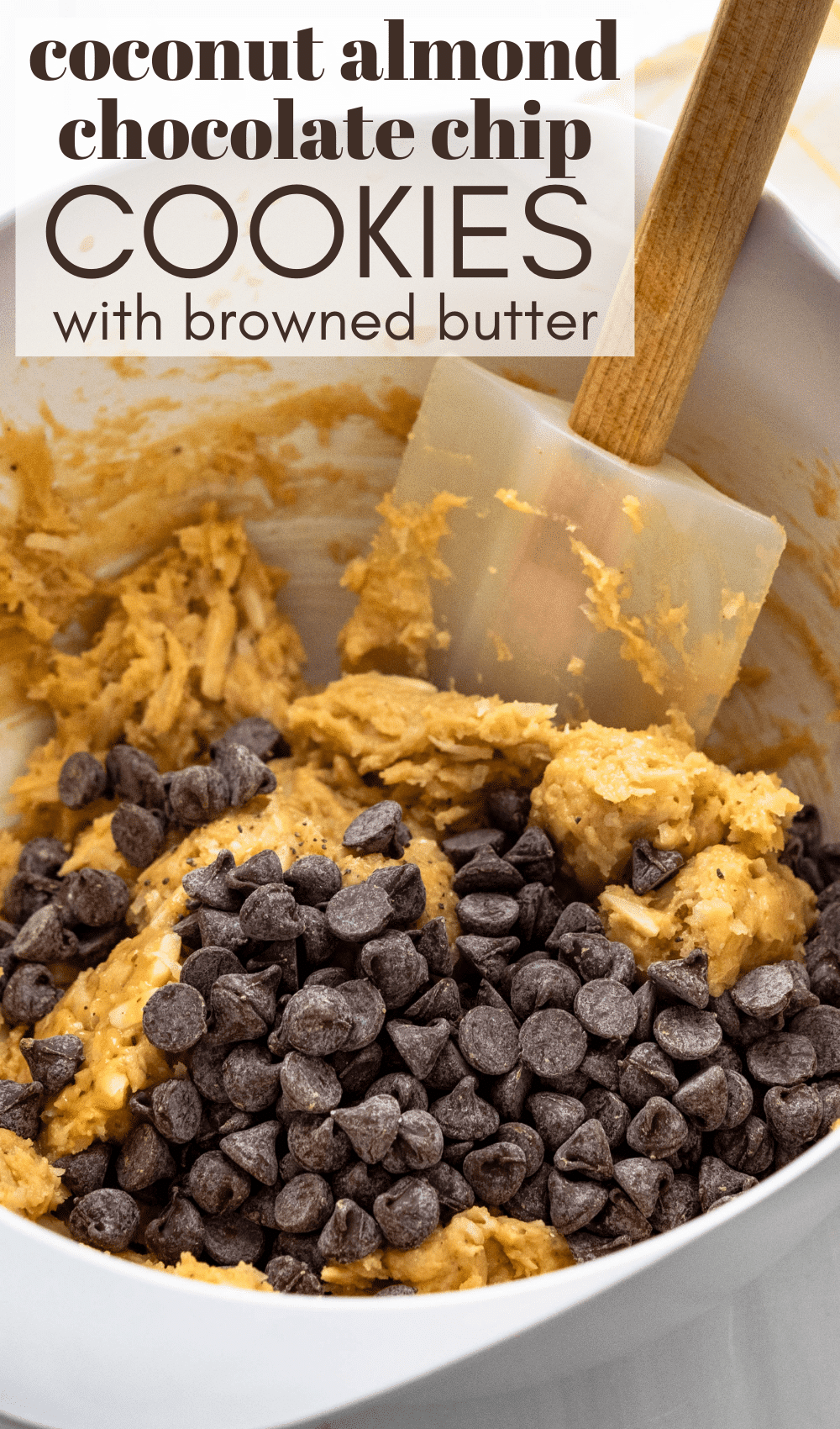 a pin for browned butter chocolate chip cookies.