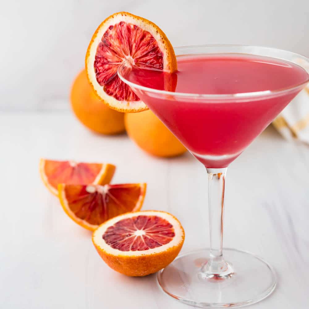 Blood shop orange martini