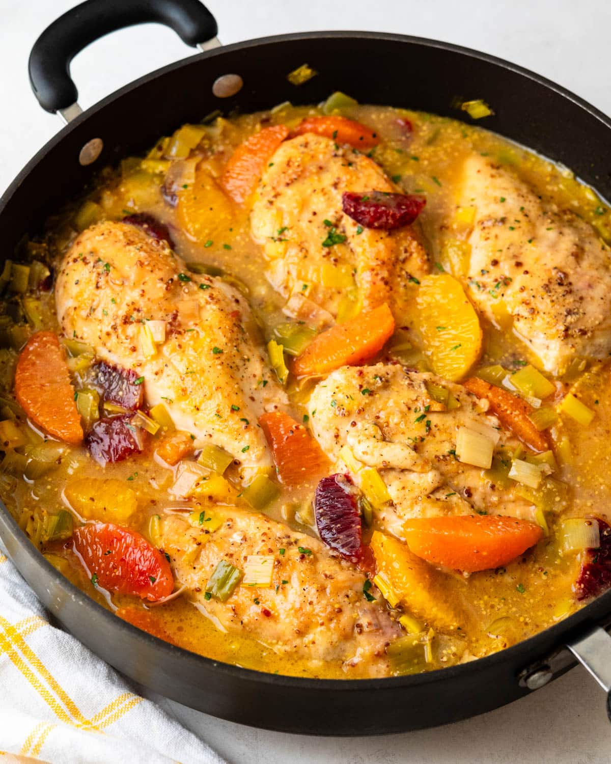Chicken Dijon with Citrus - Garlic & Zest