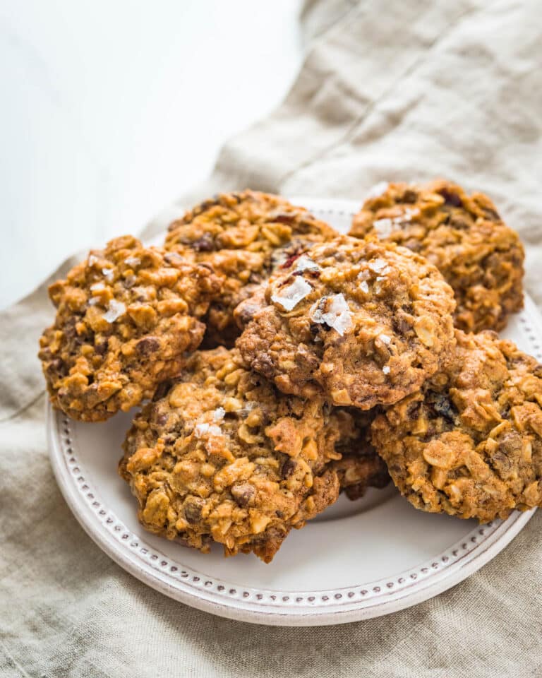 Chunky, Chewy, Salty, Sweet, Everything Oatmeal Cookies