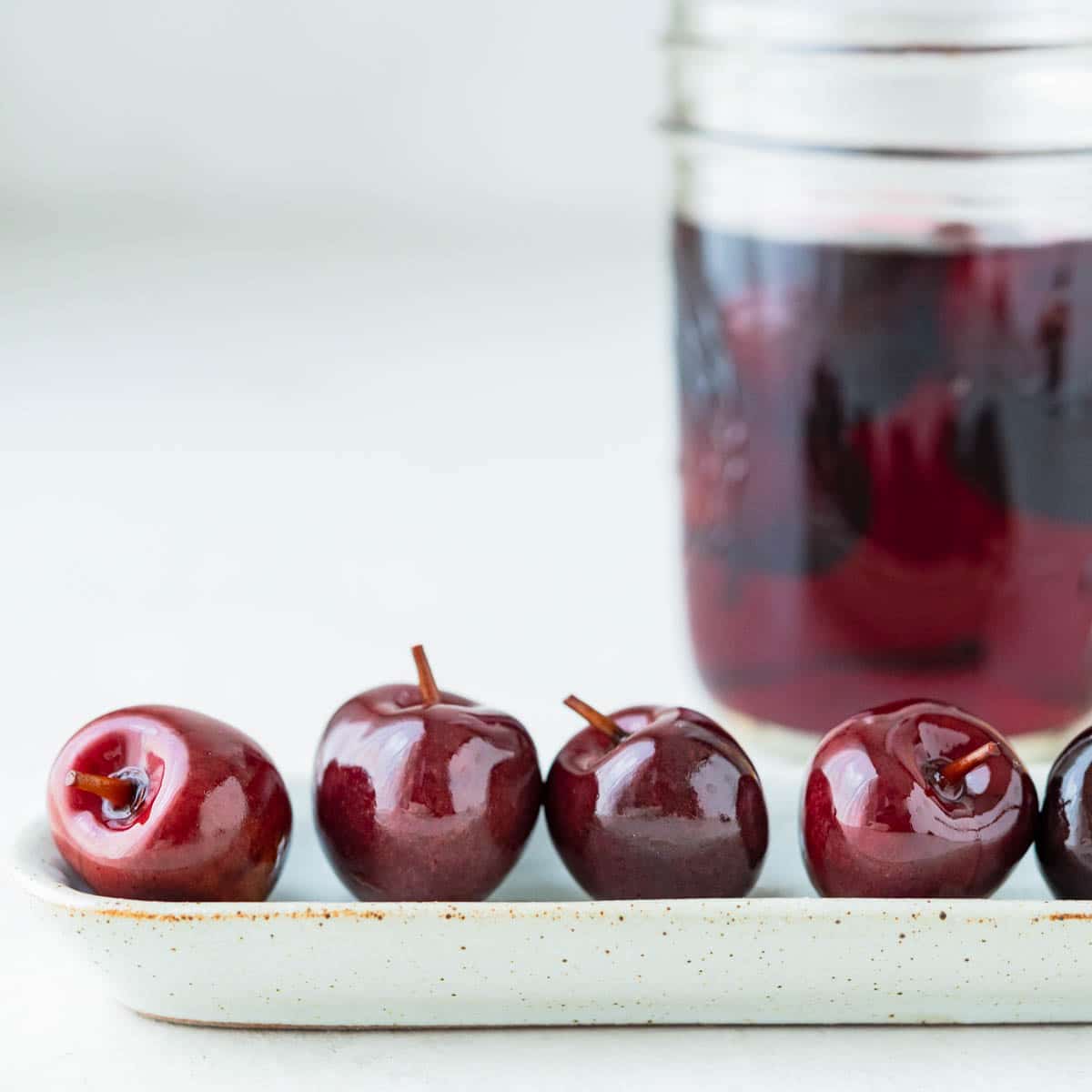 drunken cherries and the infused cherry vodka behind it. Perfect for making red drinks.