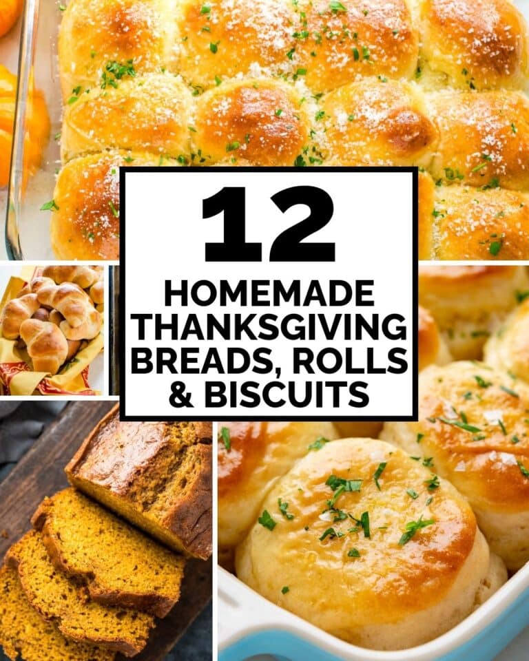 Homemade Thanksgiving Bread, Rolls & Biscuit recipes