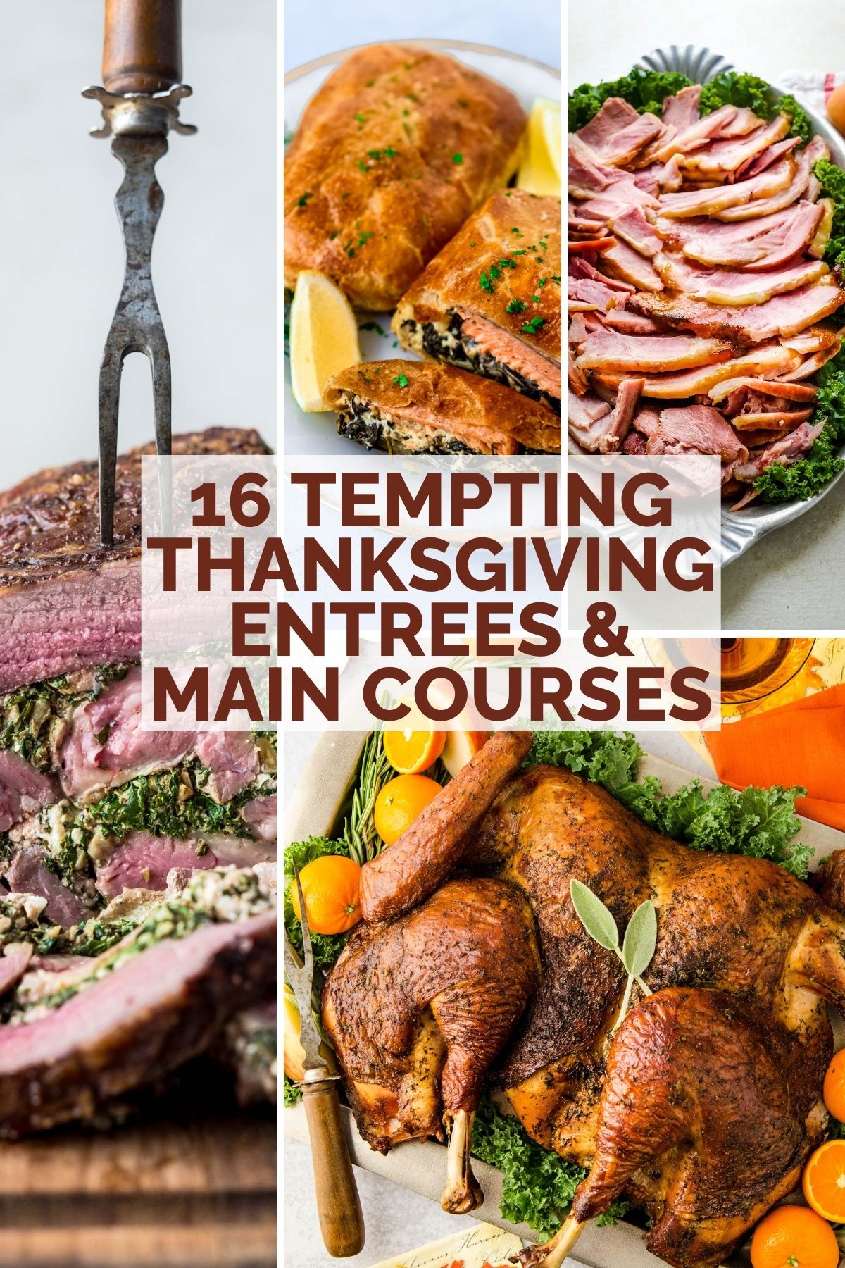16 Tempting Thanksgiving Entrees and Main Courses