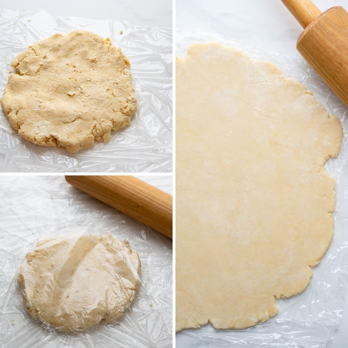rolling out dough for pies and tarts.