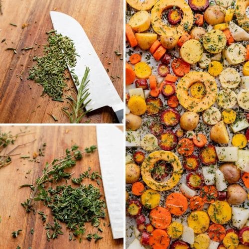 Oven Roasted Fall Vegetables - Garlic & Zest