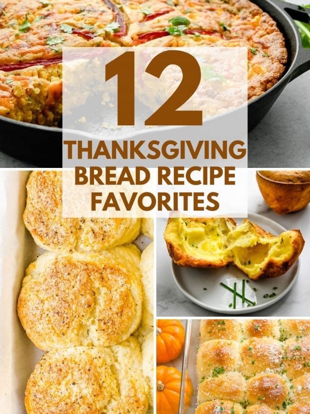 12 Easy Thanksgiving Breads, Rolls & Biscuits