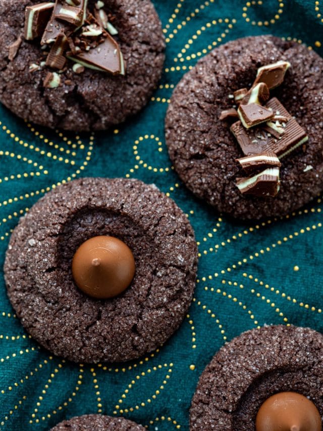 Holiday Andes Chocolate Mint Cookies
