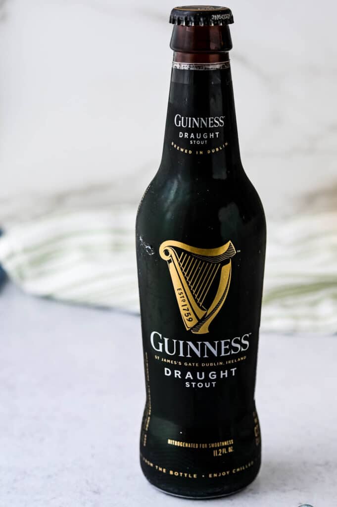 Guinness Stout in a bottle.