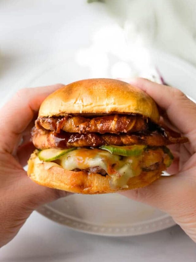 The Ultimate BBQ Bacon Cheeseburger
