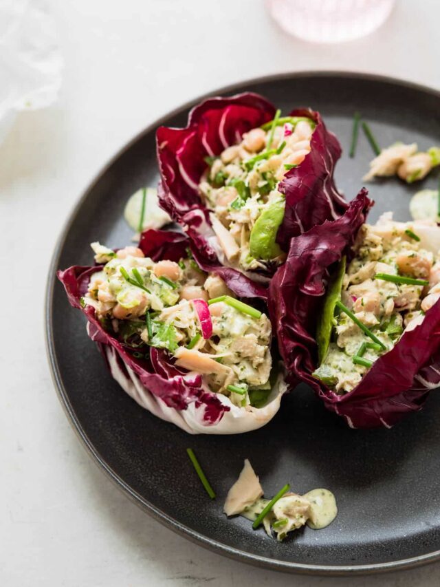 How To Make Tuna Lettuce Cups
