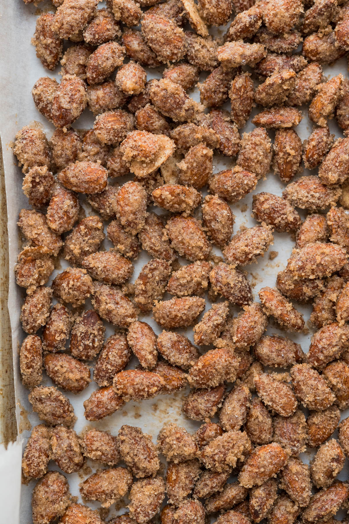 Arrange the nuts in a single layer and continue to bake for another 10 minutes. 