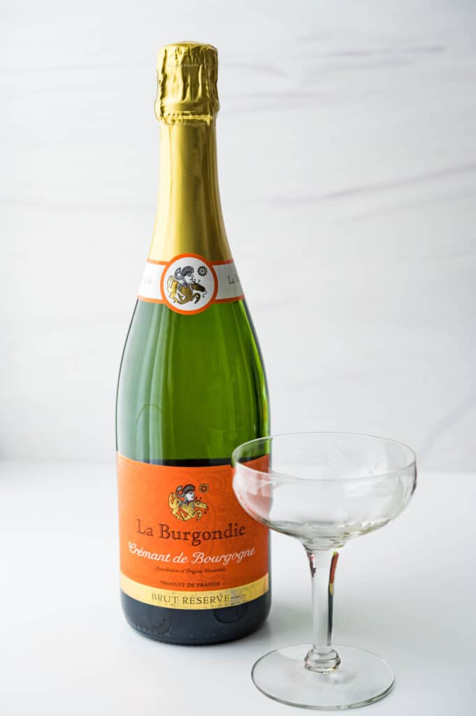 Cremant De Bourgogne is a sparkling wine adjacent to the champagne region in france. Bubbly for a fraction.
