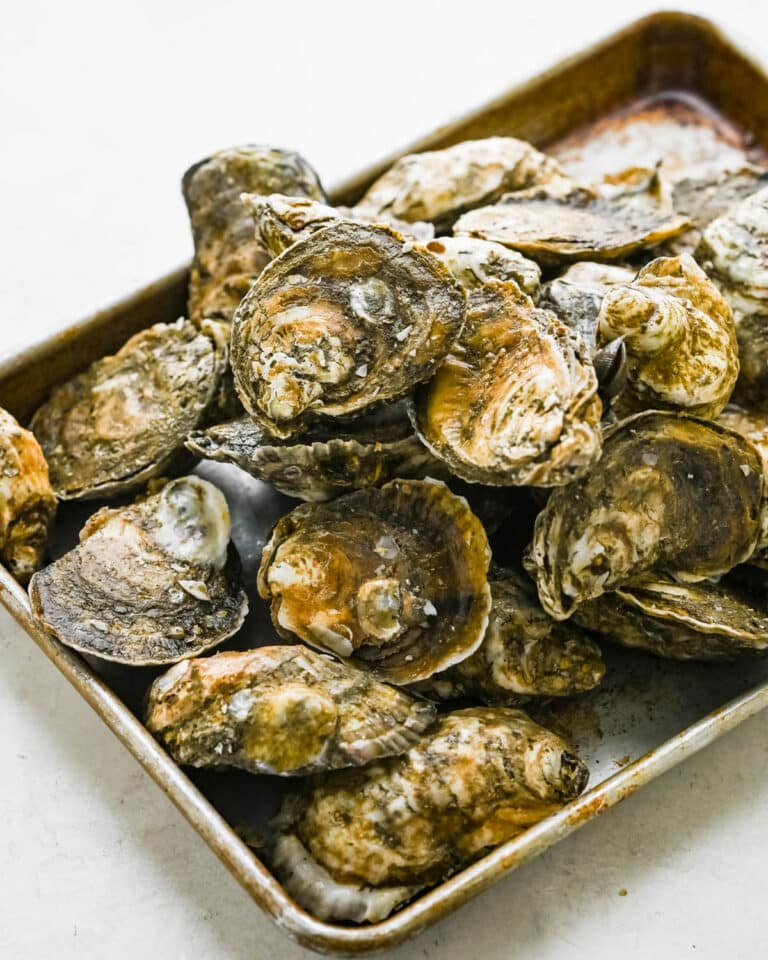 Chargrilled Oysters New Orleans Style Garlic & Zest