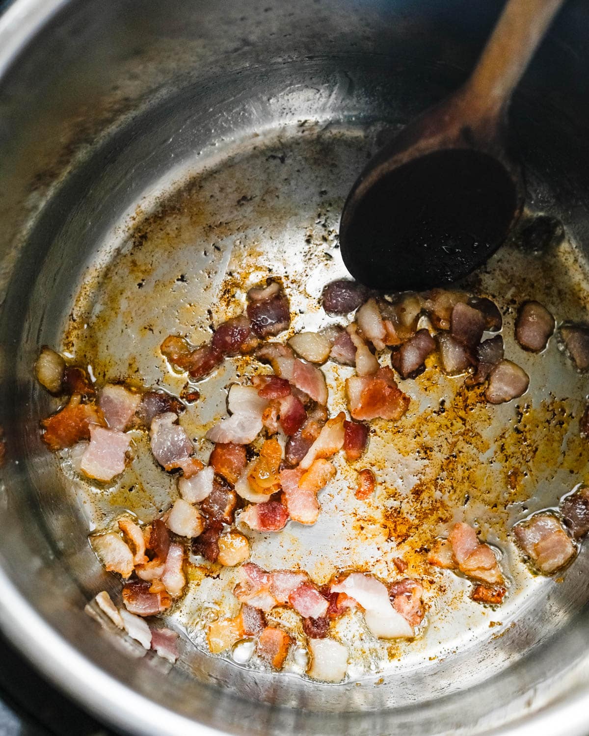 Crisping bacon in the Instant Pot.
