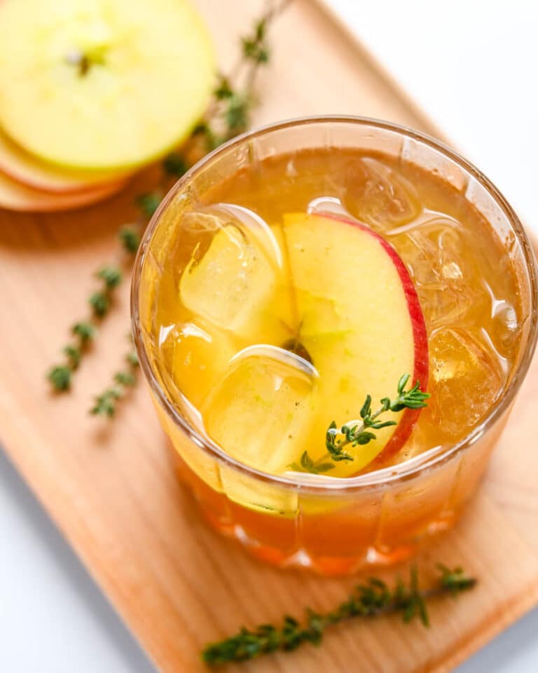 Bourbon Apple Cider Cocktail