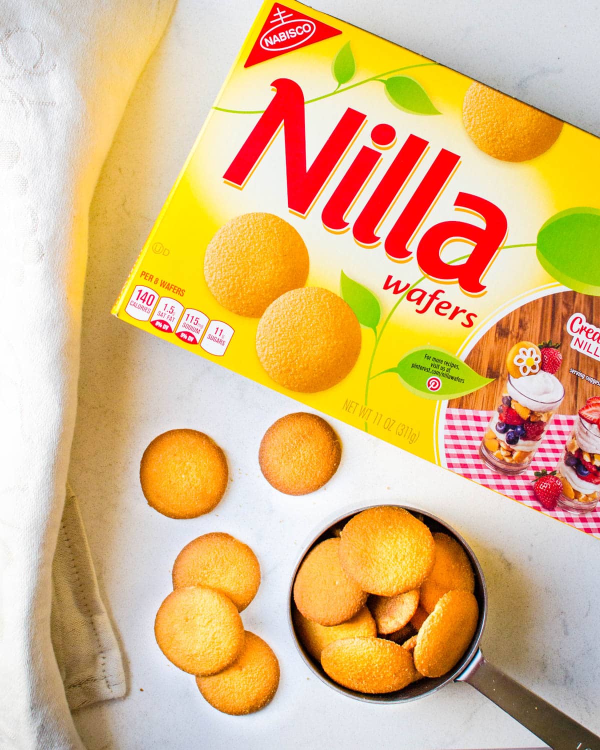 Nilla wafers for the crust.