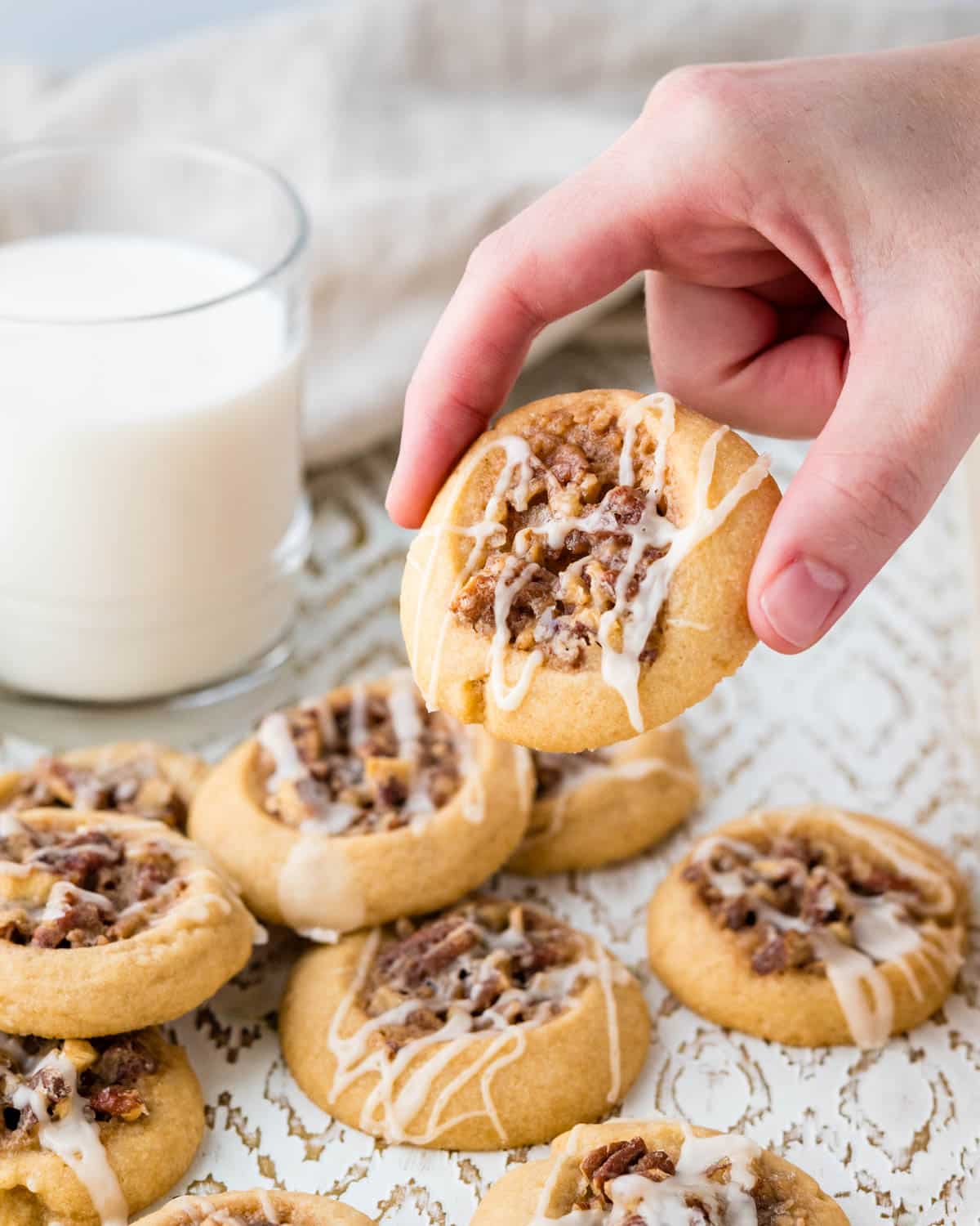 Pecan Pie Cookies - Garlic & Zest