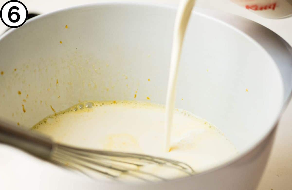 Add the dairy.