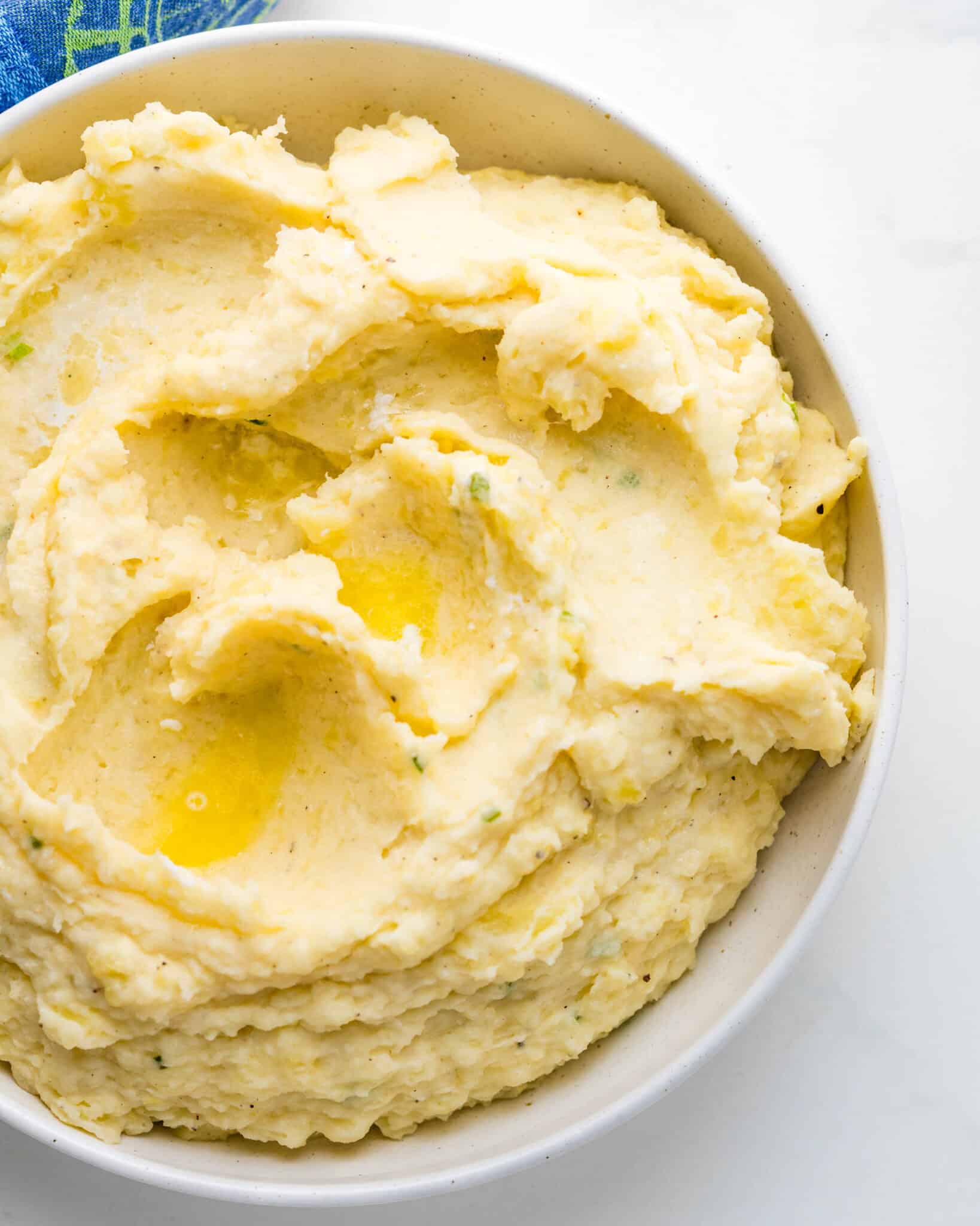 Mashed Potatoes with horseradish.