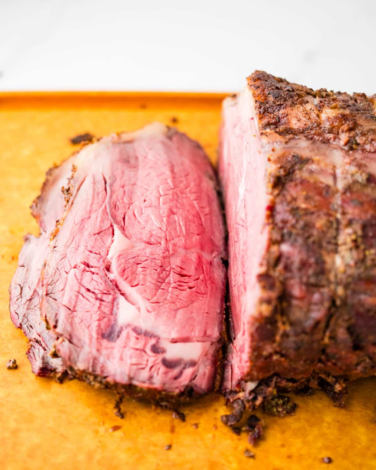 Smoked Prime Rib Recipe (with video) - Garlic & Zest