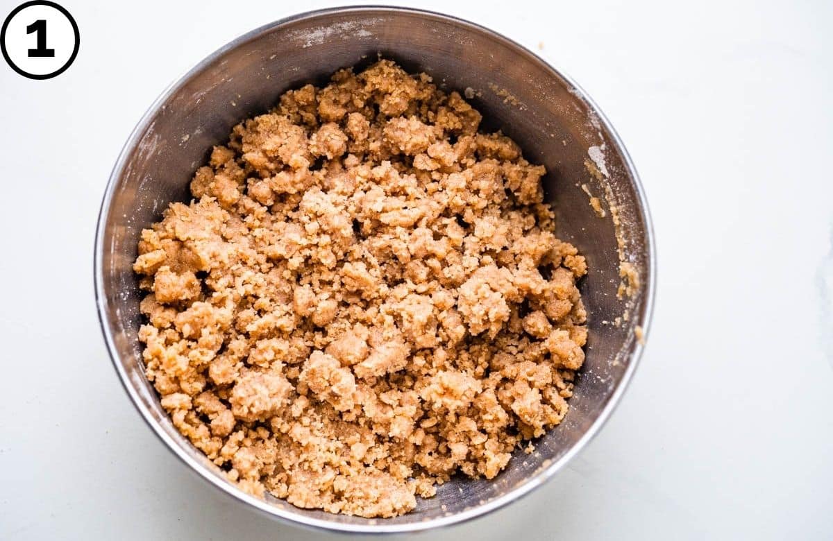 Make the streusel topping.