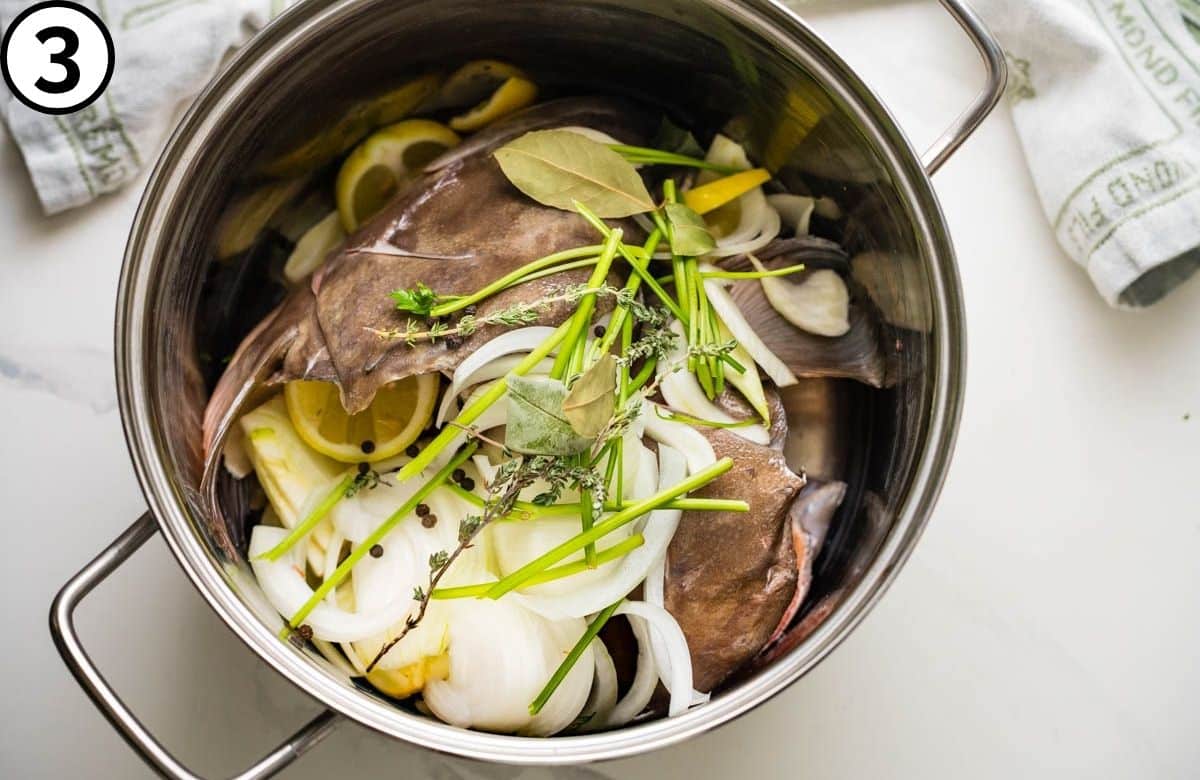 Add the aromatics.