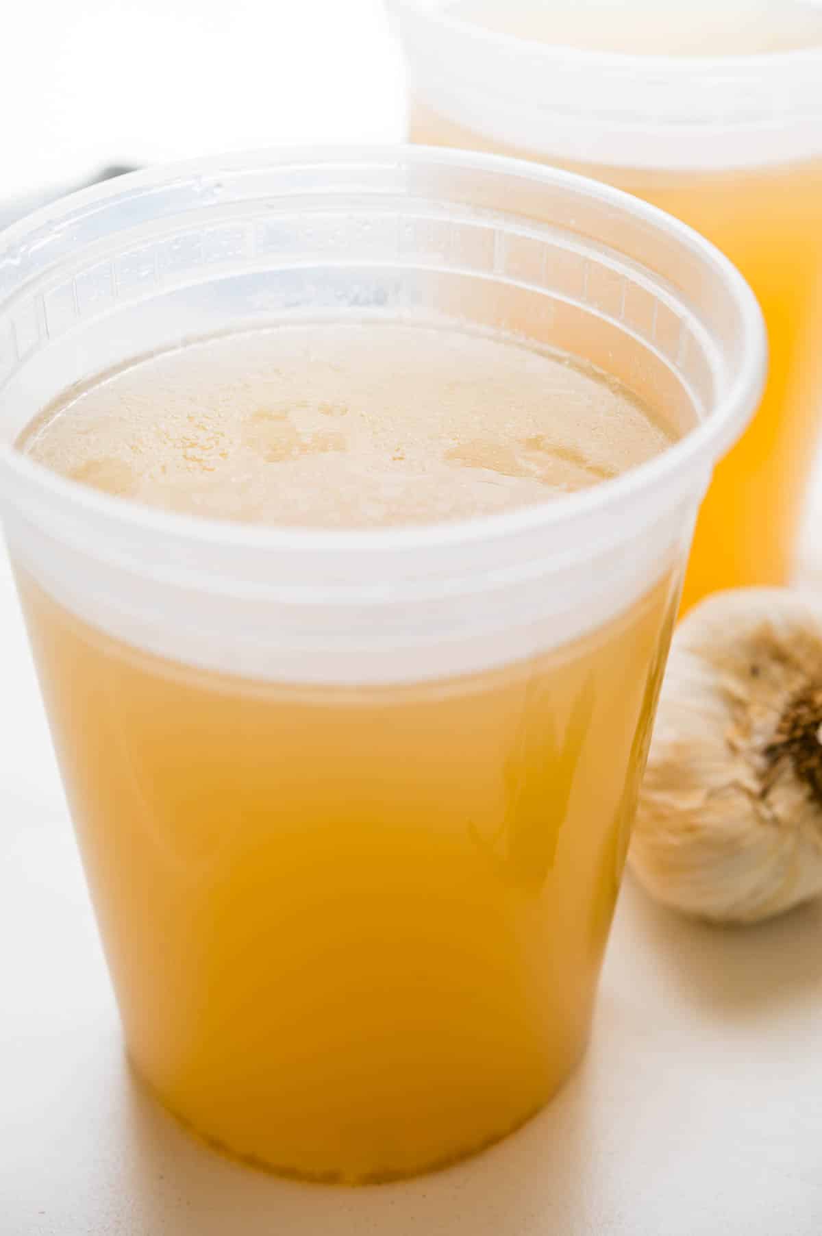 A closeup of the stock.
